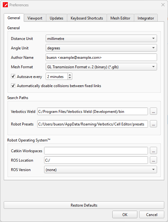 preferences-menu-general