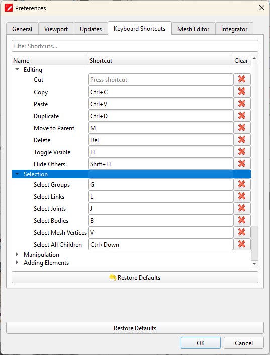 preferences-menu-shortcuts
