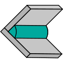 horizontal