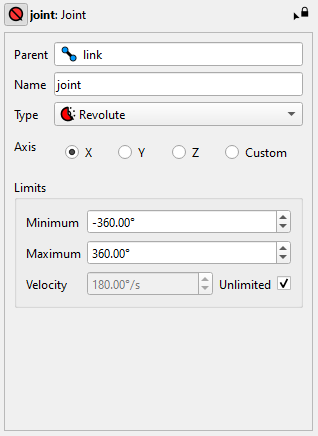 Joint Properties